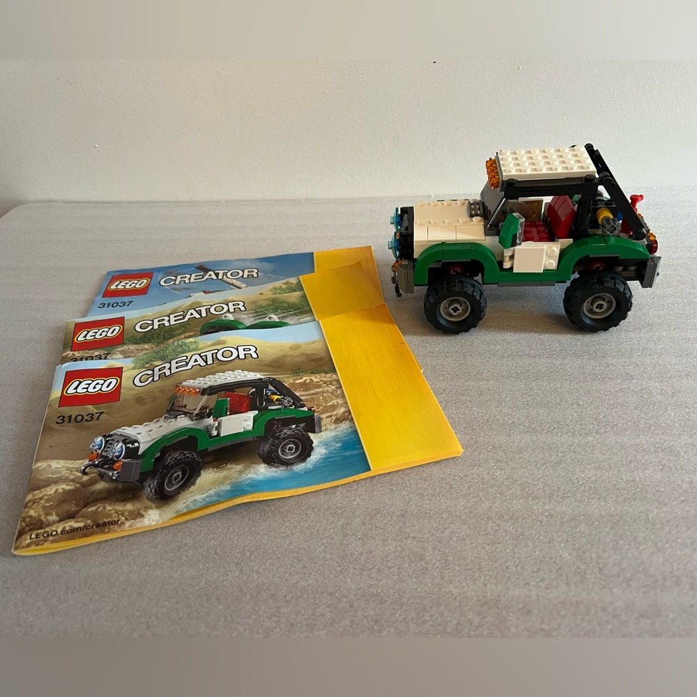 LEGO 31037 Creator Adventure Vehicles 3-in-1 Set 100% Complete